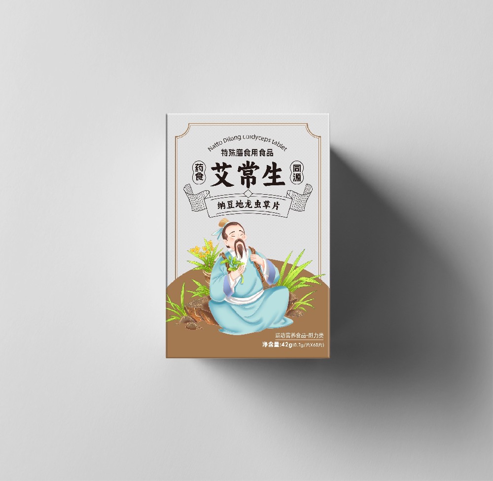 纳豆地龙虫草片